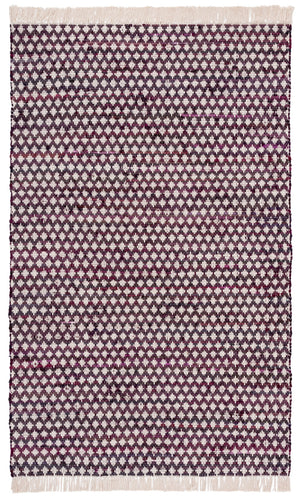 Safavieh Montauk Handwoven Cotton Area Rug - Elegant Yellow And Ivory Design For Stylish Home Decor Wine ,Ivory Cotton Mtk538s-3