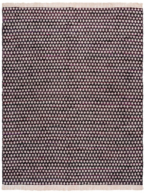 Safavieh Montauk Handwoven Cotton Area Rug - Elegant Yellow And Ivory Design For Stylish Home Decor Wine ,Ivory Cotton Mtk538s-3