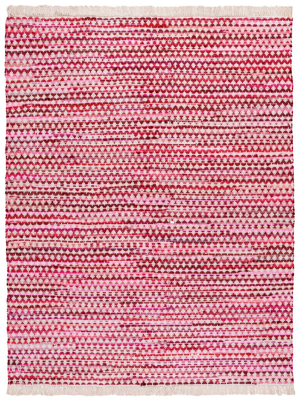 Safavieh Montauk Yellow And Ivory Handwoven Runner Rug – Elegant Cotton Decor For Your Living Space Pink ,Ivory Cotton Mtk538u-8