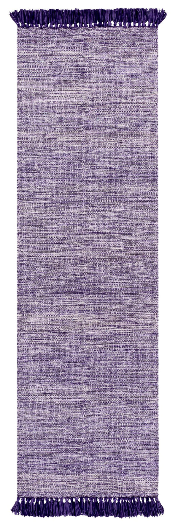 Safavieh Montauk Hand-woven Cotton Rug - Luxurious Purple Design, Artisan Crafted For Elegant Living Spaces Purple Cotton Mtk610s-3