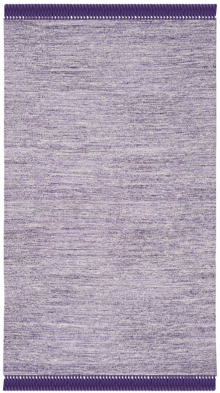 Safavieh Montauk Hand-woven Cotton Rug - Luxurious Purple Design, Artisan Crafted For Elegant Living Spaces Purple Cotton Mtk610s-3