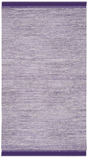 Safavieh Montauk Hand-woven Cotton Rug - Luxurious Purple Design, Artisan Crafted For Elegant Living Spaces Purple Cotton Mtk610s-3