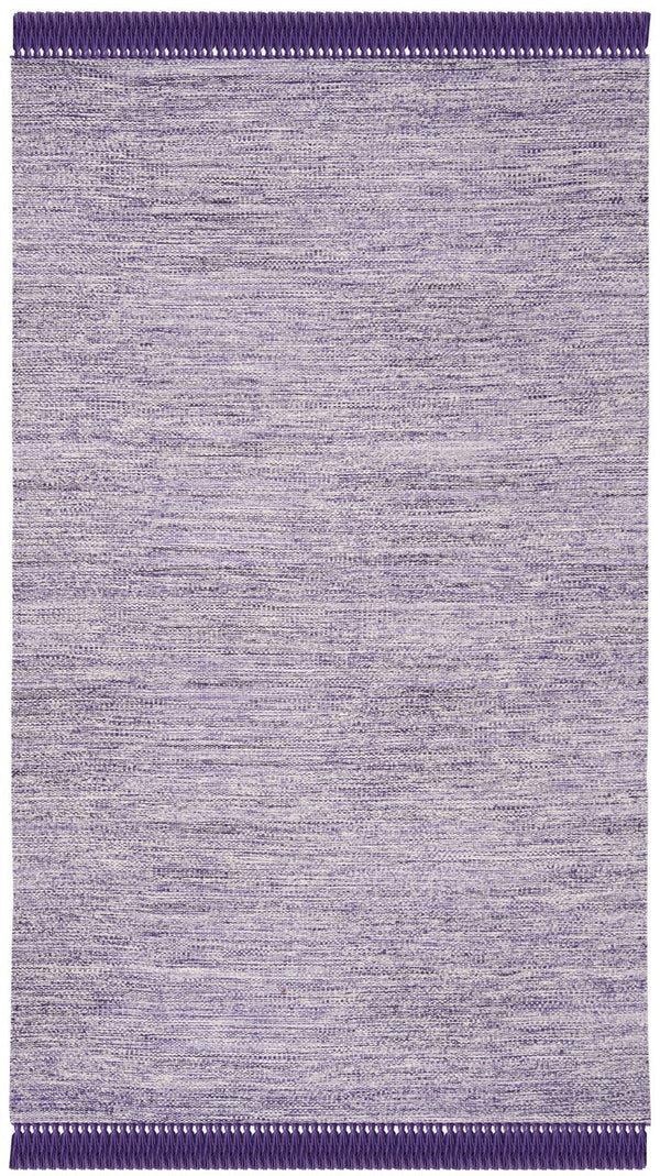 Safavieh Montauk Hand-woven Cotton Rug - Luxurious Purple Design, Artisan Crafted For Elegant Living Spaces Purple Cotton Mtk610s-3