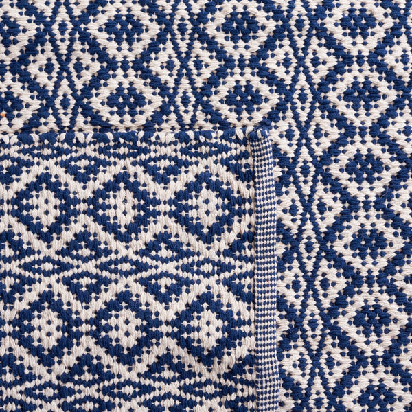 Montauk Hand Woven Cotton Rug - Luxurious 9mm Pile Height, Crafted in India for Elegant Spaces