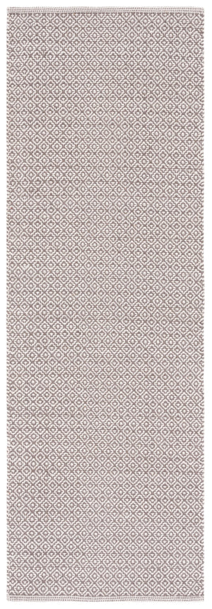 Safavieh Montauk Hand-Woven Ivory Grey Cotton Rug — Low-Profile Transitional Design For High-Traffic Rooms 9'-0" x 12'-0" MTK717A-9