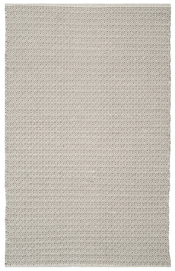 Safavieh Montauk Hand-Woven Cotton Runner In Ivory & Grey — Low-Profile Transitional Hallway Rug, Durable Elegance 2'-3" x 9'-0" MTK717A-29