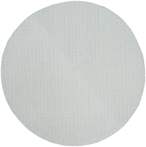 Safavieh Montauk Handwoven Cotton Accent Rug In Ivory And Light Blue — Low Pile, Transitional Minimalist Charm 2'-3" x 5'-0" MTK717B-25