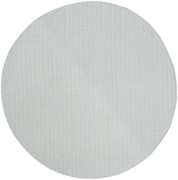 Safavieh Montauk Hand-Woven Ivory And Light Blue Cotton Runner, Low-Profile 1/4" Pile For Hallways And Entryways 2'-3" x 11'-0" MTK717B-211