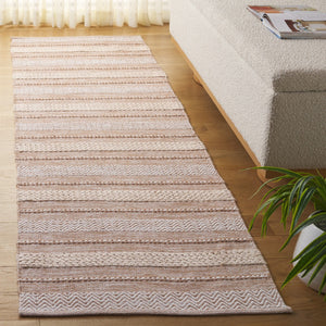 Safavieh Montauk Handloom Cotton Area Rug - Luxurious Comfort And Timeless Elegance For Your Home Decor Beige ,Ivory Cotton Mtk976b-3