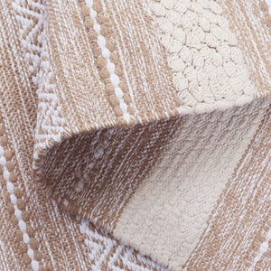 Safavieh Montauk Handloom Cotton Area Rug - Luxurious Comfort And Timeless Elegance For Your Home Decor Beige ,Ivory Cotton Mtk976b-3