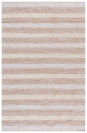 Safavieh Montauk Hand-loomed Area Rug - Luxurious Rectangle Design For Elegant Home Decor And Comfort Beige ,Ivory Cotton Mtk976b-5
