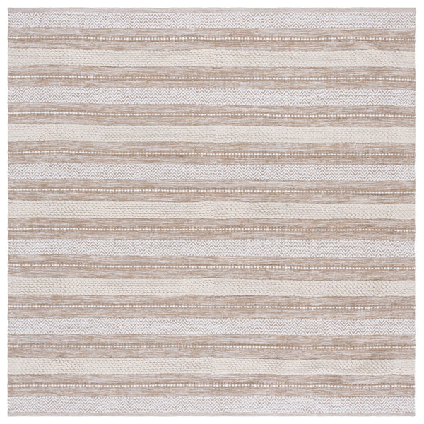 Safavieh Montauk Handloom Cotton Area Rug - Luxurious Comfort And Timeless Elegance For Your Home Decor Beige ,Ivory Cotton Mtk976b-3
