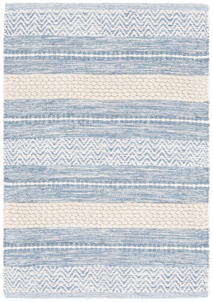 Safavieh Montauk Handloom Cotton Area Rug - Luxurious Comfort And Timeless Elegance For Your Home Decor Silver ,Ivory Cotton Mtk976f-8