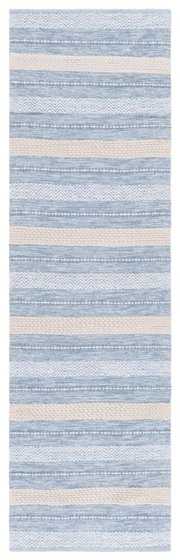 Safavieh Montauk Handloom Cotton Area Rug - Luxurious Comfort And Timeless Elegance For Your Home Decor Silver ,Ivory Cotton Mtk976f-8