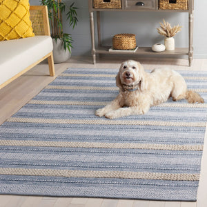 Safavieh Montauk Handloom Cotton Area Rug - Luxurious Comfort And Timeless Elegance For Your Home Decor Silver ,Ivory Cotton Mtk976f-8