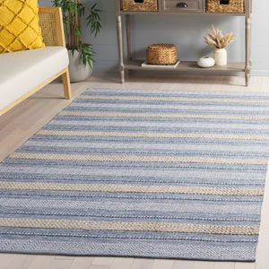 Safavieh Montauk Handloom Cotton Area Rug - Luxurious Comfort And Timeless Elegance For Your Home Decor Silver ,Ivory Cotton Mtk976f-8