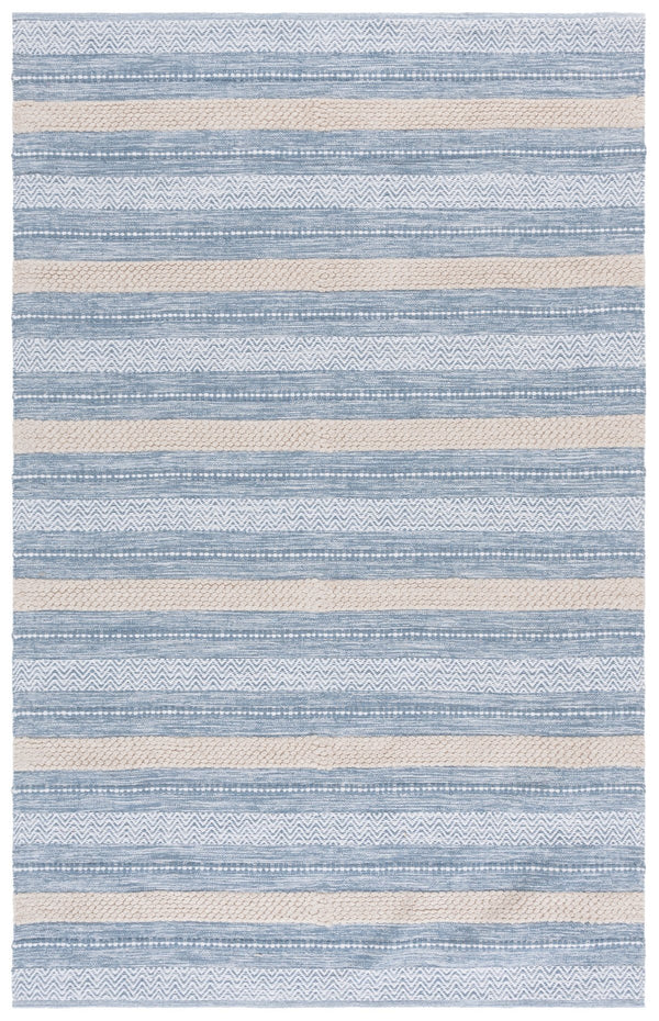 Safavieh Montauk Hand-loomed Area Rug - Luxurious Rectangle Design For Elegant Home Decor And Comfort Silver ,Ivory Cotton Mtk976f-5