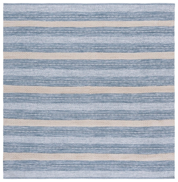 Safavieh Montauk Handloom Cotton Area Rug - Luxurious Comfort And Timeless Elegance For Your Home Decor Silver ,Ivory Cotton Mtk976f-8