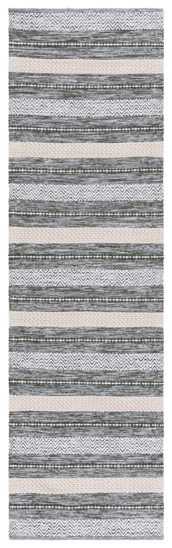 Safavieh Montauk Handloom Cotton Area Rug - Luxurious Comfort And Timeless Elegance For Your Home Decor Green ,Ivory Cotton Mtk976y-6