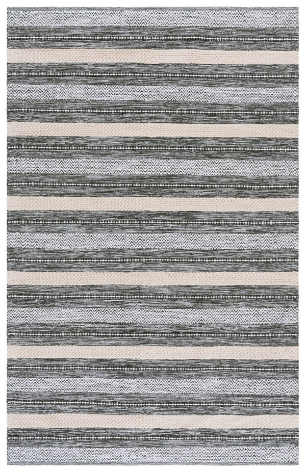 Safavieh Montauk Hand-loomed Area Rug - Luxurious Rectangle Design For Elegant Home Decor And Comfort Green ,Ivory Cotton Mtk976y-5