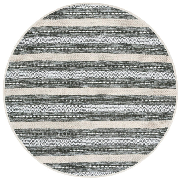 Safavieh Montauk Handloom Cotton Area Rug - Luxurious Comfort And Timeless Elegance For Your Home Decor Green ,Ivory Cotton Mtk976y-6