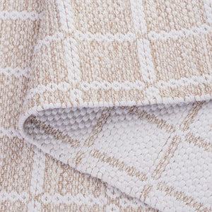 Safavieh Montauk Handloomed Area Rug - Exquisite Indian Craftsmanship For Elegant Home Décor Solutions Beige ,Ivory Cotton Mtk977b-8