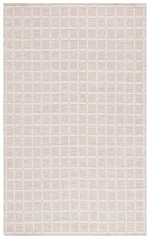 Safavieh Montauk Exquisite Handloom Area Rug - Elegant Medium Rectangle Design For Luxurious Home Decor Beige ,Ivory Cotton Mtk977b-5