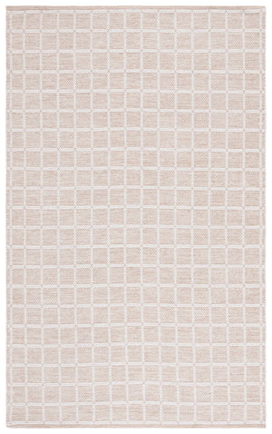 Safavieh Montauk Handloomed Area Rug - Exquisite Indian Craftsmanship For Elegant Home Décor Solutions Beige ,Ivory Cotton Mtk977b-8
