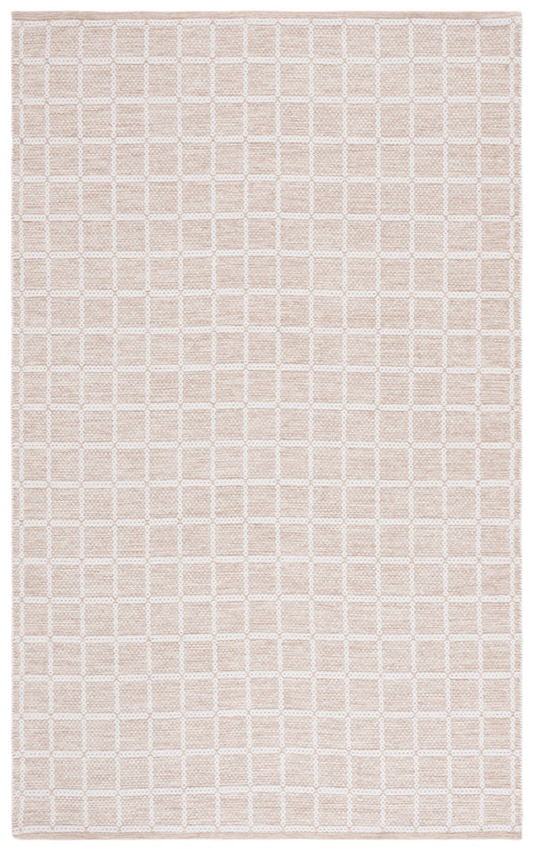 Safavieh Montauk Handloomed Area Rug - Exquisite Indian Craftsmanship For Elegant Home Décor Solutions Beige ,Ivory Cotton Mtk977b-8