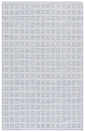 Safavieh Montauk Exquisite Handloom Area Rug - Elegant Medium Rectangle Design For Luxurious Home Decor Grey ,Ivory Cotton Mtk977g-5