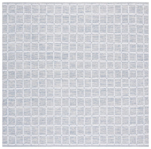 Safavieh Montauk Handloomed Area Rug - Exquisite Indian Craftsmanship For Elegant Home Décor Solutions Grey ,Ivory Cotton Mtk977g-4