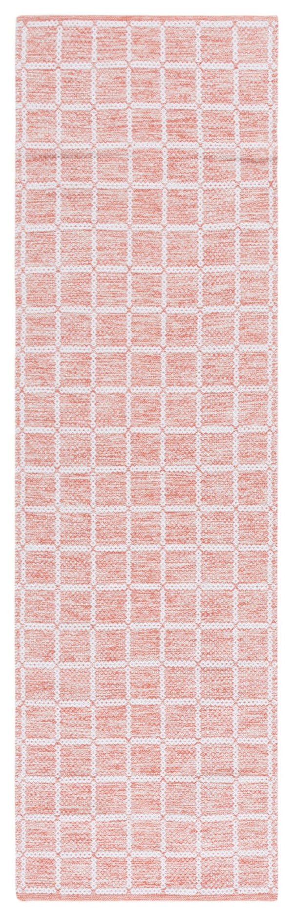 Safavieh Montauk Handloomed Area Rug - Exquisite Indian Craftsmanship For Elegant Home Décor Solutions Orange ,Ivory Cotton Mtk977p-8