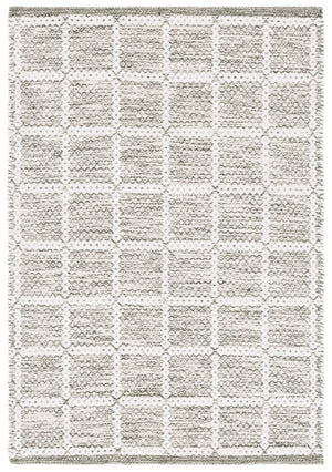 Safavieh Montauk Handloomed Area Rug - Exquisite Indian Craftsmanship For Elegant Home Décor Solutions Green ,Ivory Cotton Mtk977y-3