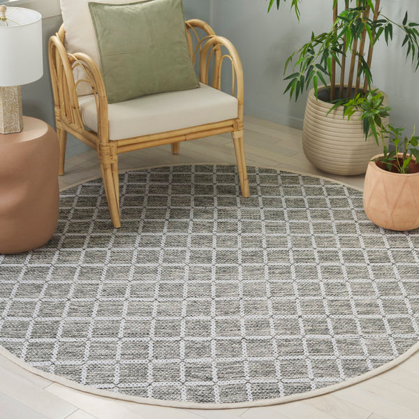 Safavieh Montauk Handloomed Area Rug - Exquisite Indian Craftsmanship For Elegant Home Décor Solutions Green ,Ivory Cotton Mtk977y-3