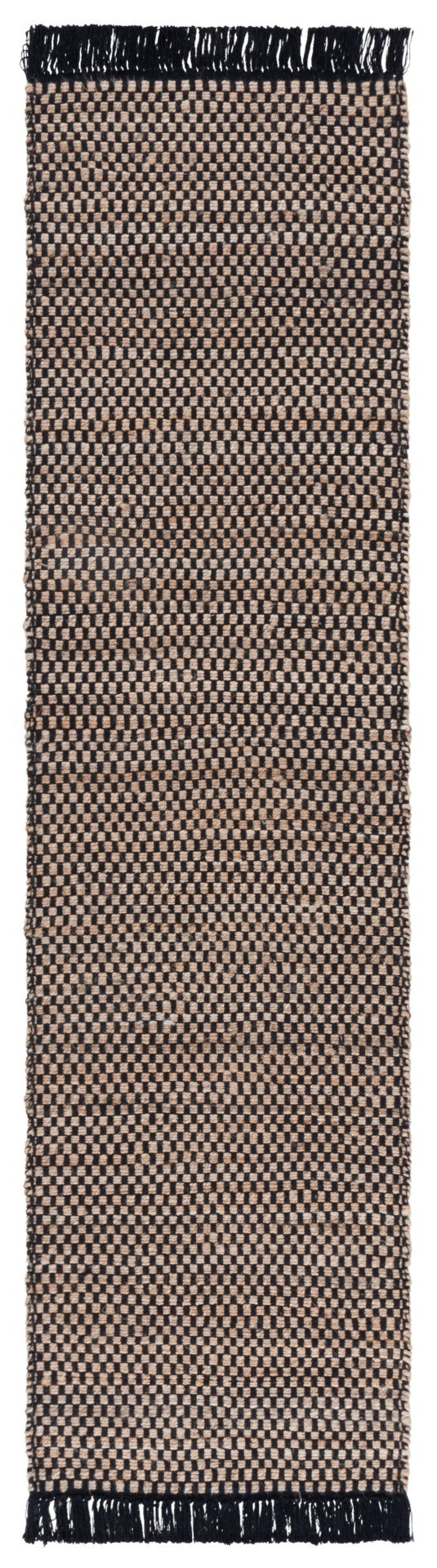 Safavieh Montauk Exquisite Handwoven Area Rug In Earthy Tones – Jute And Cotton Blend For Timeless Elegance Natural ,Black 80% Jute & 20% Cotton Mtk978z-4
