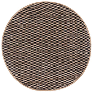 Safavieh Montauk Exquisite Handwoven Area Rug In Earthy Tones – Jute And Cotton Blend For Timeless Elegance Natural ,Black 80% Jute & 20% Cotton Mtk978z-4