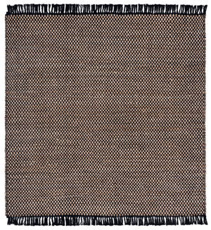 Safavieh Montauk Exquisite Handwoven Area Rug In Earthy Tones – Jute And Cotton Blend For Timeless Elegance Natural ,Black 80% Jute & 20% Cotton Mtk978z-4