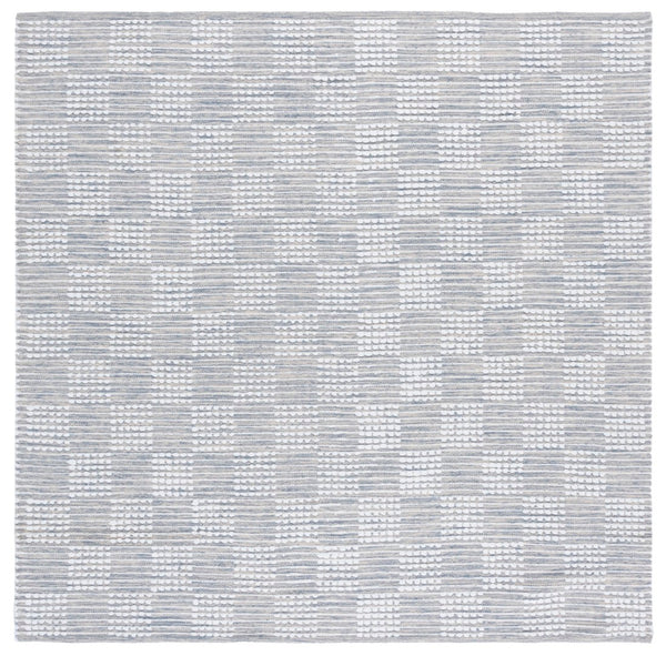 Safavieh Montauk Elegant Handloom Area Rug In Shimmering Silver And Ivory - Timeless Style For Your Space Silver ,Ivory Cotton Mtk979f-4