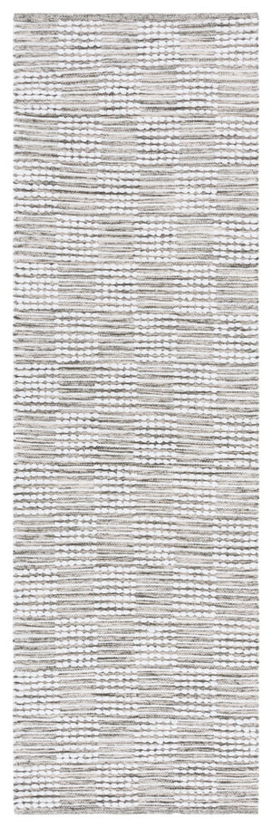 Safavieh Montauk Elegant Handloom Area Rug In Shimmering Silver And Ivory - Timeless Style For Your Space Green ,Ivory Cotton Mtk979y-8