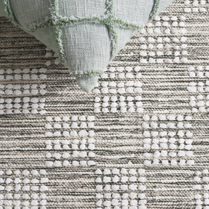 Safavieh Montauk Medium Rectangle Area Rug - Handloomed Cotton Luxury For Elegant Home Décor & Comfort Green ,Ivory Cotton Mtk979y-5