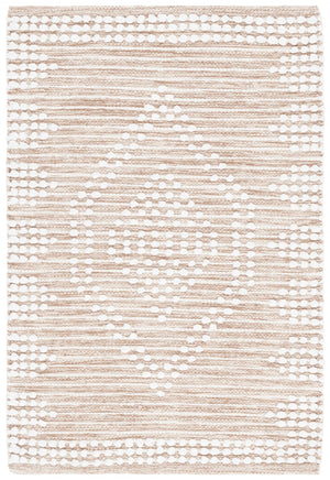 Safavieh Montauk Handcrafted Area Rug - Elegant Cotton Design For Luxurious Comfort In Any Space Beige ,Ivory Cotton Mtk980b-8
