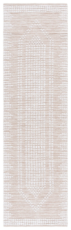 Safavieh Montauk Handcrafted Area Rug - Elegant Cotton Design For Luxurious Comfort In Any Space Beige ,Ivory Cotton Mtk980b-8