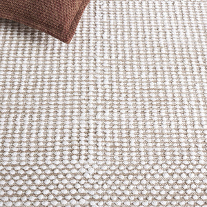 Safavieh Montauk Handloom Medium Rectangle Area Rug - Elegant Cotton Craftsmanship For Timeless Home Decor Beige ,Ivory Cotton Mtk980b-5