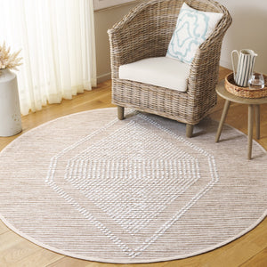 Safavieh Montauk Handcrafted Area Rug - Elegant Cotton Design For Luxurious Comfort In Any Space Beige ,Ivory Cotton Mtk980b-8