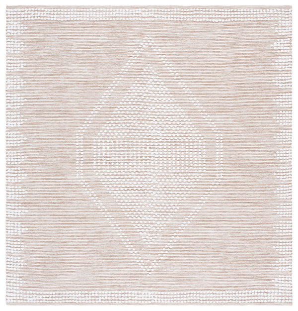 Safavieh Montauk Handcrafted Area Rug - Elegant Cotton Design For Luxurious Comfort In Any Space Beige ,Ivory Cotton Mtk980b-8