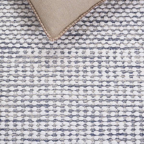 Safavieh Montauk 5' X 8' Handloomed Navy Ivory Area Rug - Elegant Cotton Craftsmanship For Cozy Spaces Navy ,Ivory Cotton Mtk980n-5