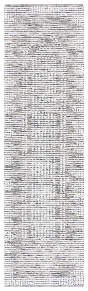 Safavieh Montauk Handcrafted Area Rug - Elegant Cotton Design For Luxurious Comfort In Any Space Black ,Ivory Cotton Mtk980z-8