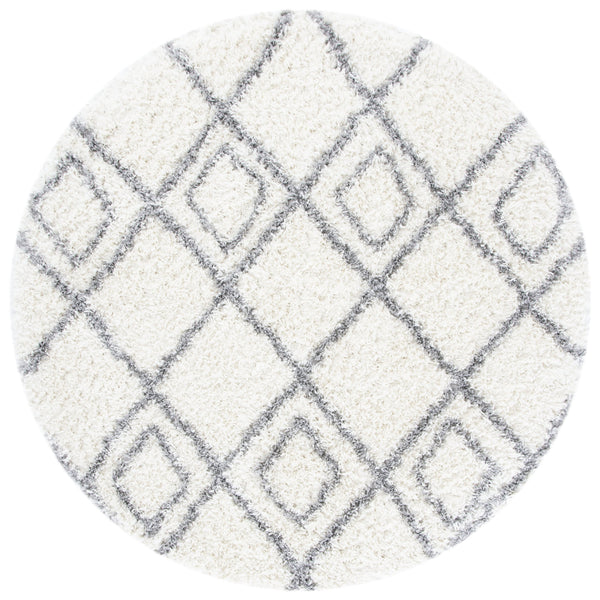Safavieh Moroccan Bohemian-style Runner Rug - Luxurious Geometric Design For Elegant Home Decor Enhancement Ivory ,Light Grey Polyproylene Mts335b-28
