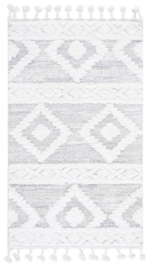 Safavieh Moroccan Tassel Shag Rug - Luxurious Power-loomed Creation For Timeless Elegance In Any Space Ivory ,Beige Polypropylene Pile Mts640a-4