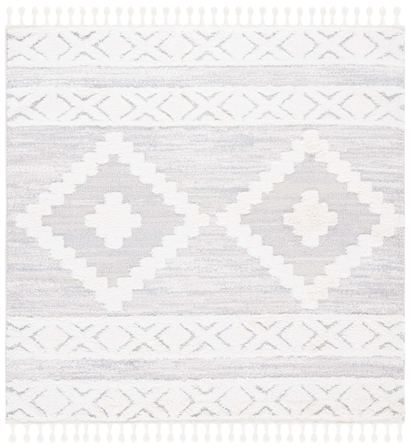 Safavieh Moroccan Tassel Shag Rug - Luxurious Power-loomed Creation For Timeless Elegance In Any Space Ivory ,Beige Polypropylene Pile Mts640a-4